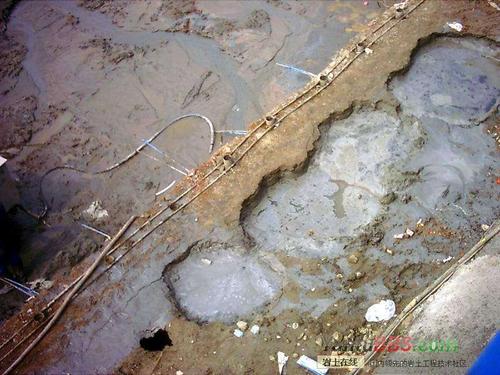 发几个基坑施工的照片|基坑工程『支护|降水』 - 中国领先的岩土技术